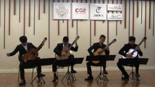 CGA Classical Guitar Ensemble Competition 2016 Ploi Ord Guitar Quartet