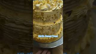 Two Tier Rasmalai cake design #youtubeshorts #subscribe