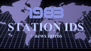 TV Station IDs during 1983 (+ news intros)