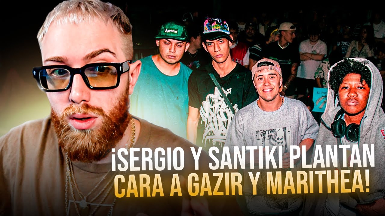 ¡SERGIO Y SANTIKI PLANTAN CARA A GAZIR Y MARITHEA EN LA PLAZA DE ARGENTINA! | EL POTRERO X RED BULL