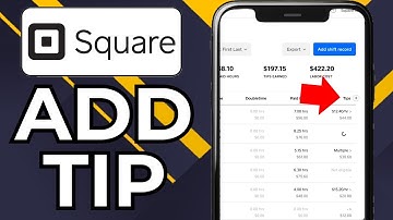 HOW TO ADD TIP ON SQUARE APP (2025)