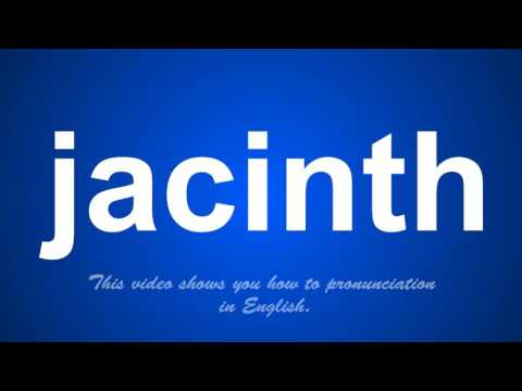 the correct pronunciation of jackeen in English.