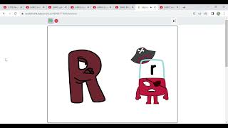 Alphablock R Gets Grounded