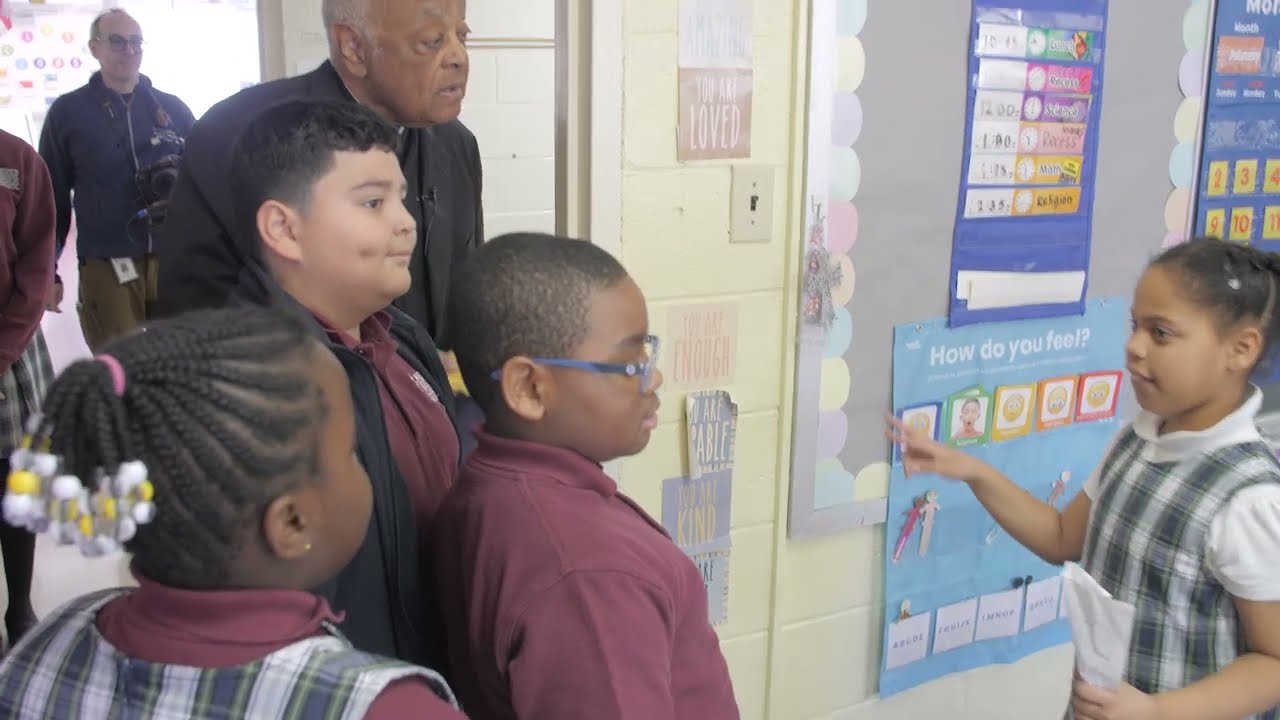 St Joseph Regional School Mass and Visit | Cardinal Wilton Gregory | Beltsville, MD