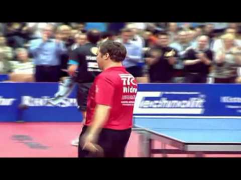 Jan Ove Waldner Amazing Shot[German League 2011/2012]