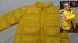 M2C Boys' Ultralight Packable Down Puffer Jacket