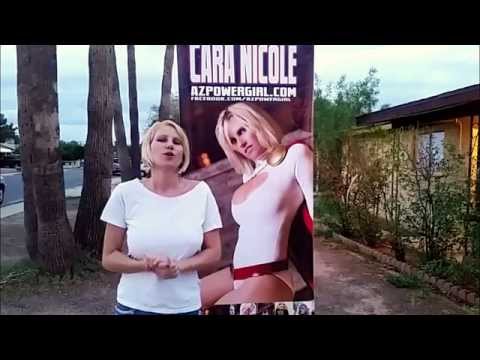 AZ PowergirI Cara Nicole ALS ICE BUCKET CHALLENGE