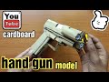 How to make a cardboard hand gun #gun #cardboard #paper #viral