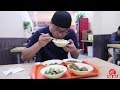 【阿星探店】桃园三结义吃的把子肉，山东名小吃，6元一大块，卤肉汤浇饭吃2碗 Chinese Food Tour