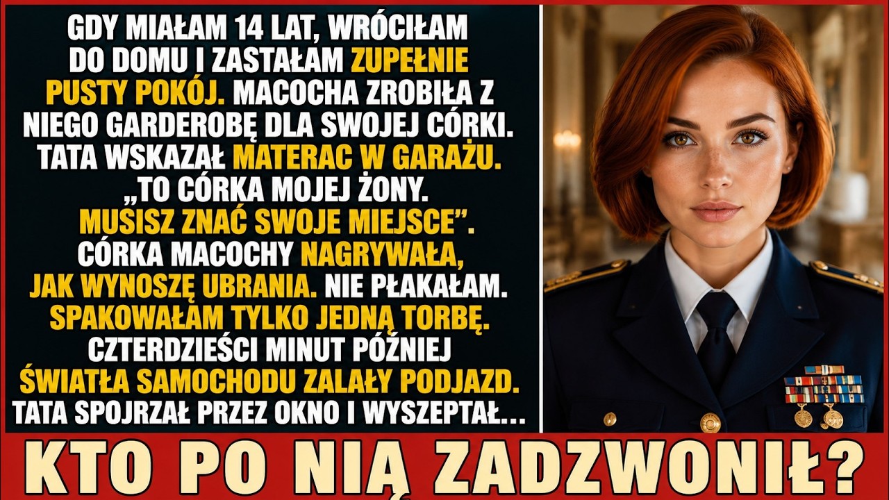 Na 68. urodzinach ojca, przy całej rodzinie, Domicela wręczyła mojej macosze córce klucz do mojego pokoju. „To twój nowy pokój” – powiedziała, a ojciec dodał: „Bo jesteś tu gościem, Borys.”...