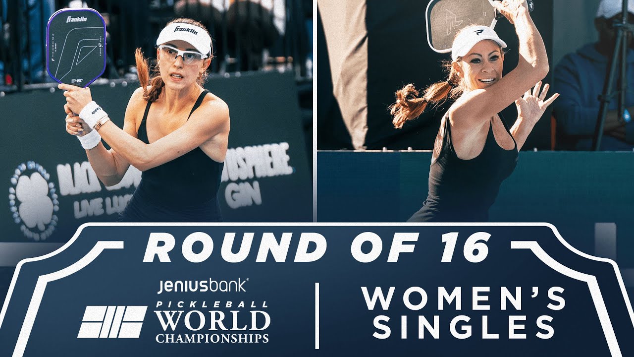 Parris Todd v Lara Giltinan at the Jenius Bank Pickleball World