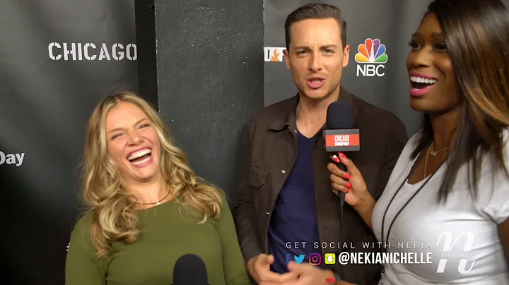 Jesse Lee Soffer & Tracy Spiridakos Joke With Neki...