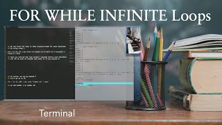 #Terminal | For  While  Infinite Loops | #programming #linux #mac #datascience
