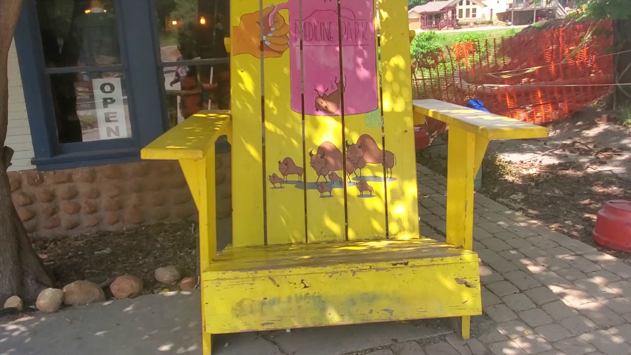 Medicine Park Oklahoma Street Walk Through 