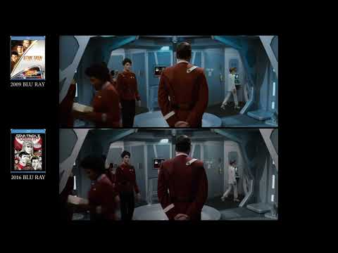 Star Trek 2 1982 BLU BLU Comparison