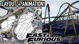 Universal Studios Hollywood's New Fast & Furious Roller Coaster Plans Leaked - Full Breakdown!