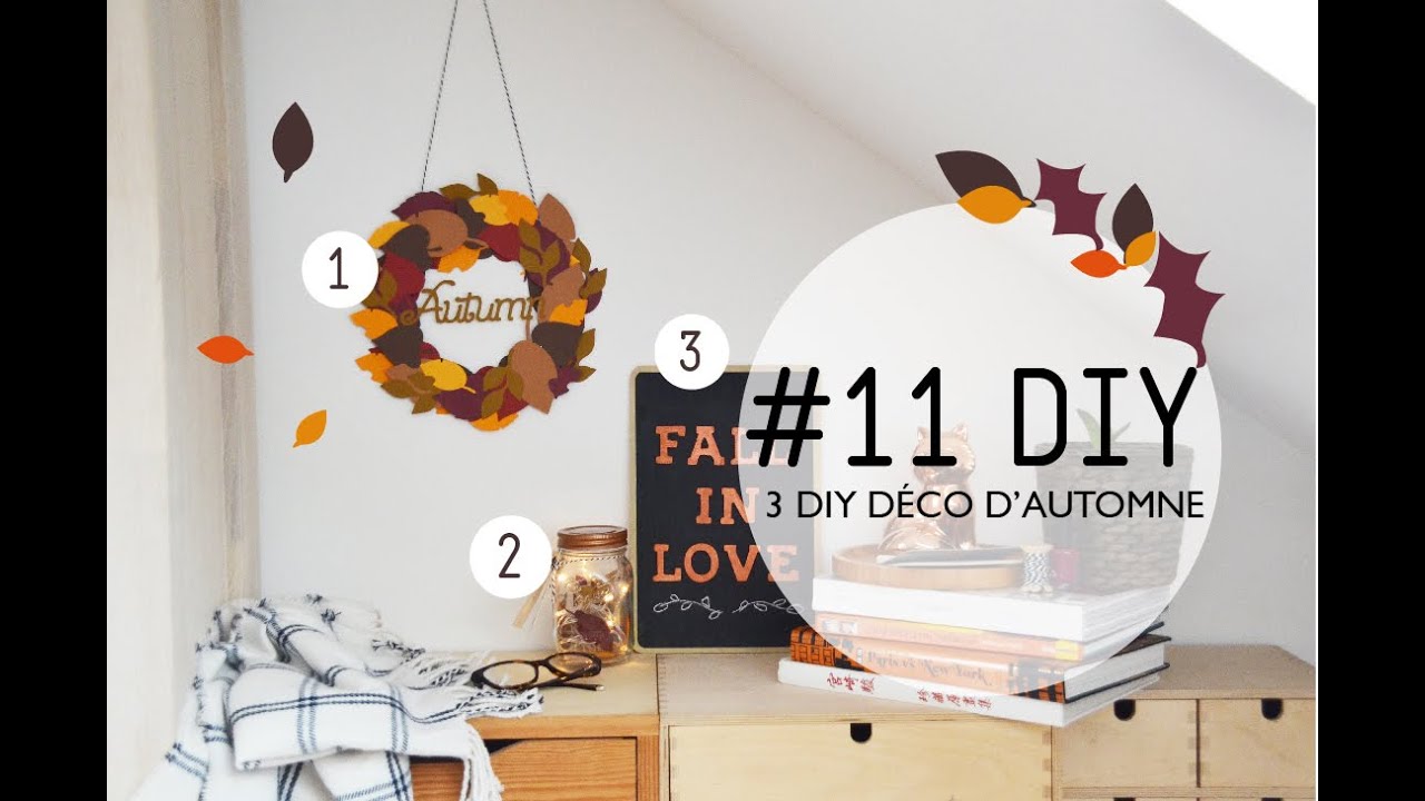 11 DIY // 3 DIY déco d\u0027automne