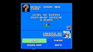 Mega Man Maker v1.7.5: REDUX- SPARK MAN STAGE (ID: 537453)