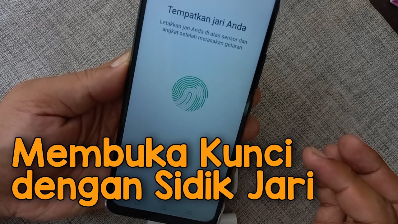 Cara Membuat Kunci Layar dengan Sidik Jari di HP Infinix HOT 12i XOS 7.