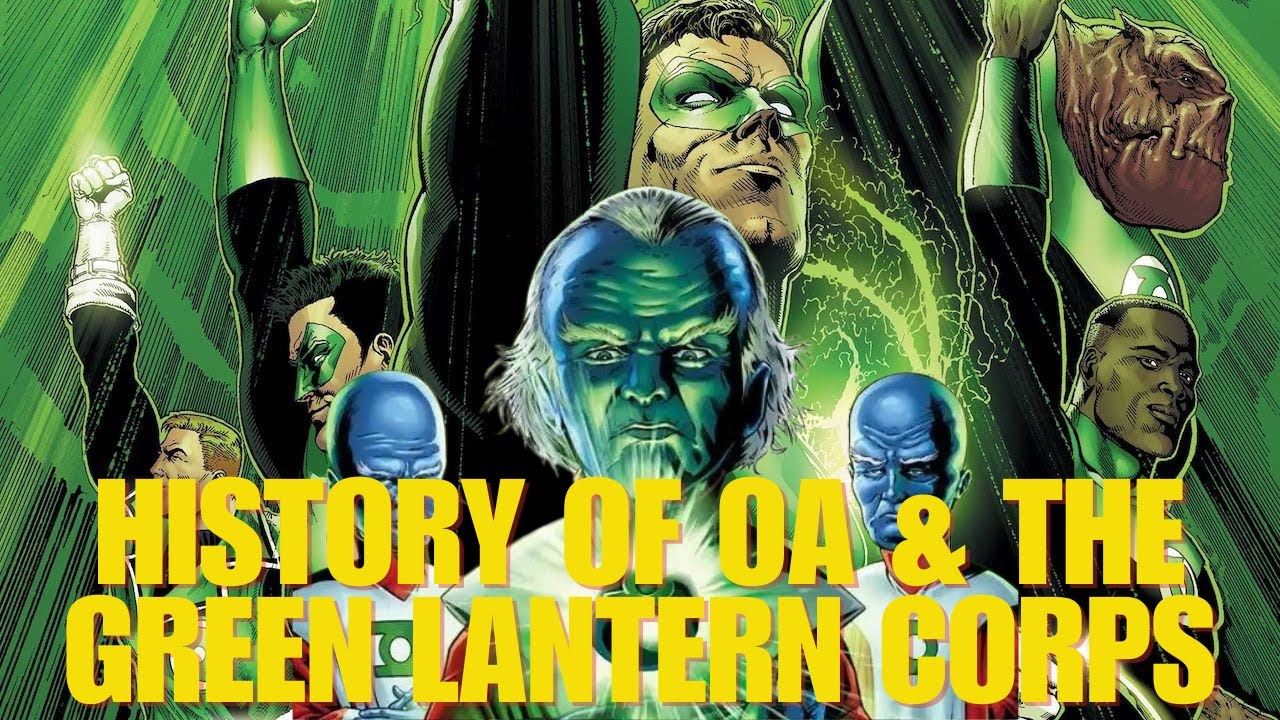 История OA и зарождение Корпуса Зелёных Фонарей