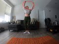 Dance monkey-tones and I hula hoop dance freestyle