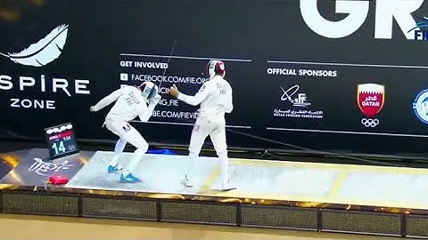 Doha Epee Fencing Grand Prix 2022 Highlights |Men’s Individual Final |Yannick Borel v Aymerick Gally