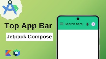 Top App Bar With Jetpack Compose | Android Studio