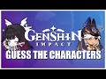 Can you guess all 10 Genshin Impact characters? 🤔