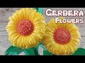 DIY Beautiful Plastic Gerbera Flowers from Straw Tubes | Recycle Drinking Pipes Straw Flower Art