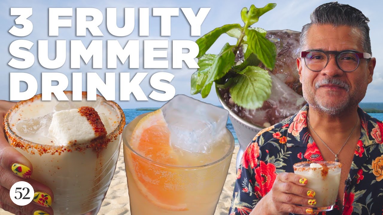 Rick Makes 3 Fresh Summer Drinks | Sweet Heat with Rick Martinez | Food52