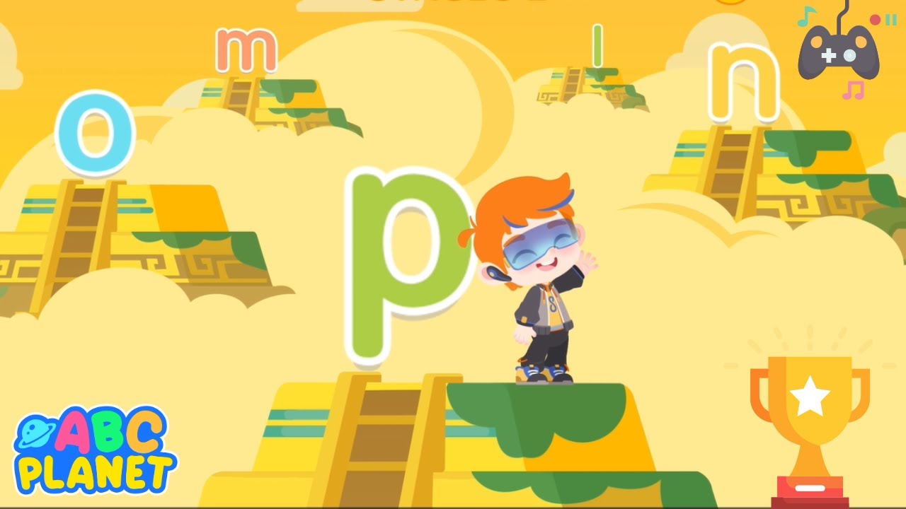 ABCD Lowercase Alphabet Song π΅π€ | Nursery & Rhymes | ABC Planet Kids ...