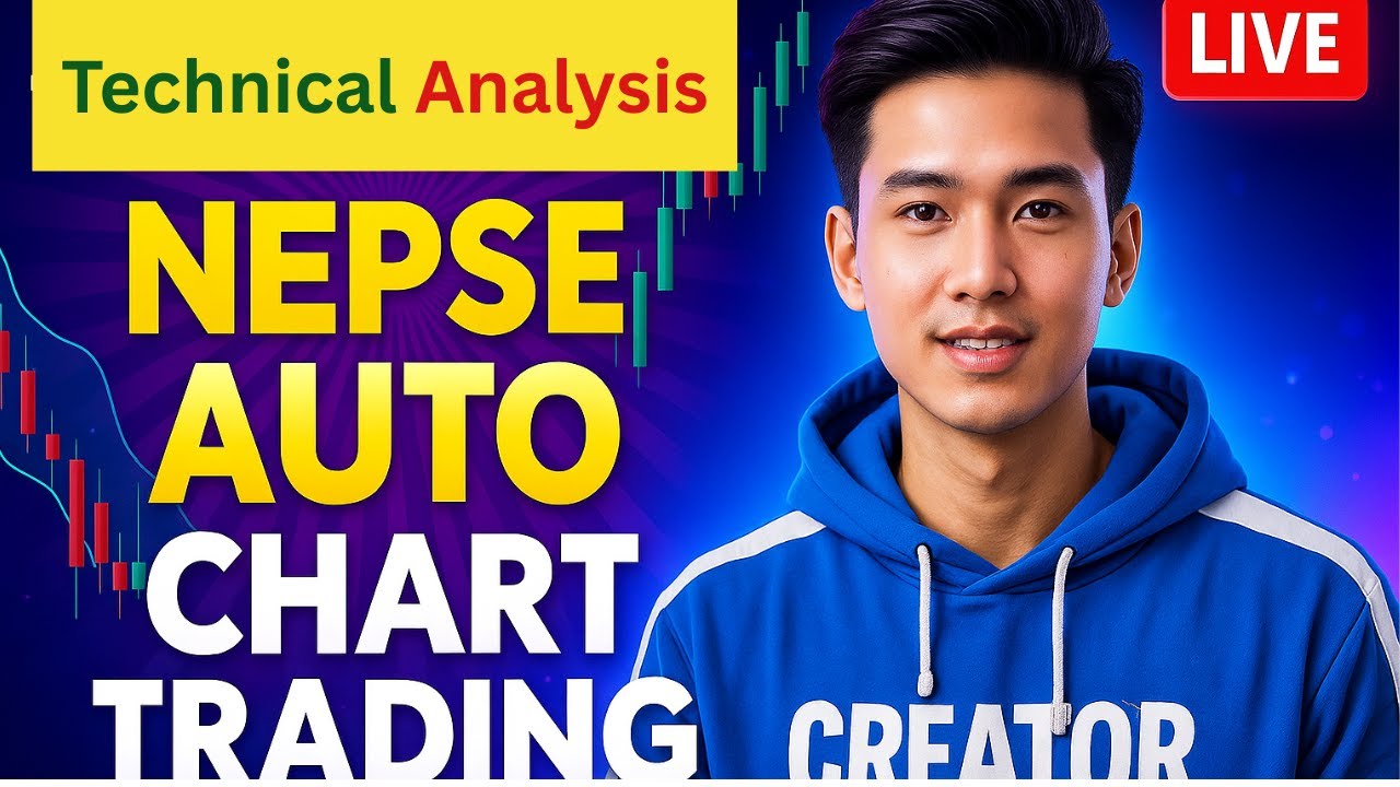 LIVE NEPSE Trading with Auto Chart | आजको Chart Trend कुन Stock मा Focus गर्ने?
