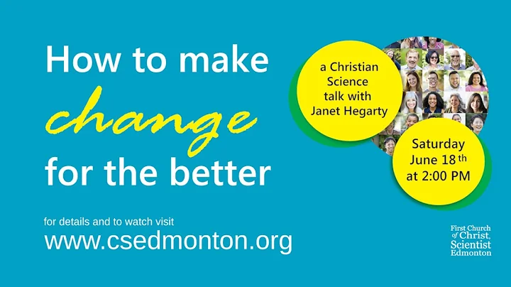 How to make change for the better