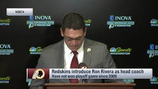Washington Redskins Introduce Ron Rivera as Head Coach | NFL 2019