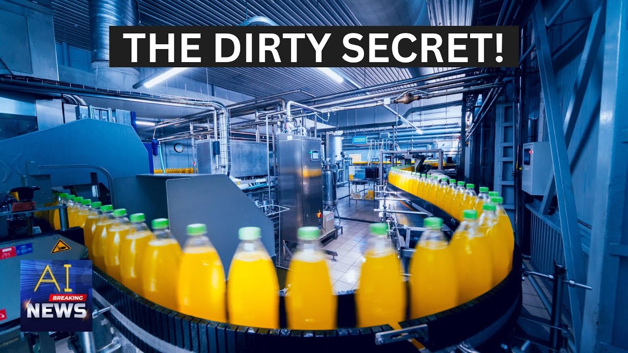 UK Food & Drink Industry Dirty Secret Exposed | AI Breaking News Channel 