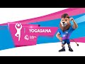 Yogasana  womens finals  national games 2022  doordarshan sports