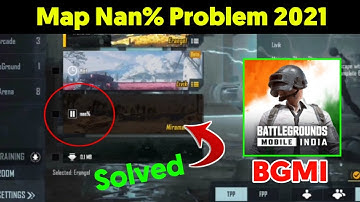 bgmi map not downloading problem | map nan problem