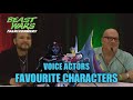 Beast Wars Ravage &amp; Depth Charge Voice Actors on Their Favourite Characters to Interact With.