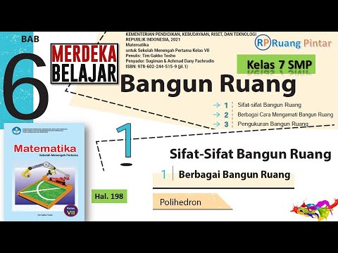 Video: Antara berikut yang manakah bukan polihedron?