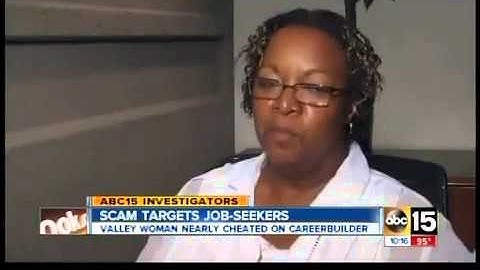 Check-cashing scam targeted at job-seekers