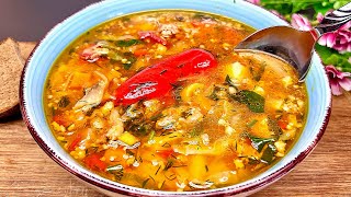 Everyone asks for more! A very tasty and fragrant soup that will drive everyone crazy!