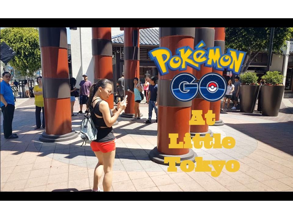 Pokemon Go At Little Tokyo Vlog 56 Otosection