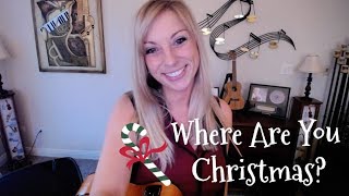 Vignette de la vidéo "Where Are You Christmas | Ukulele Cover and Tutorial | Faith Hill"