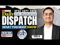 08 October 2025 I Daily Dispatch | Current Affairs for CAPF | HeMantra CAPF by Hemant Sir