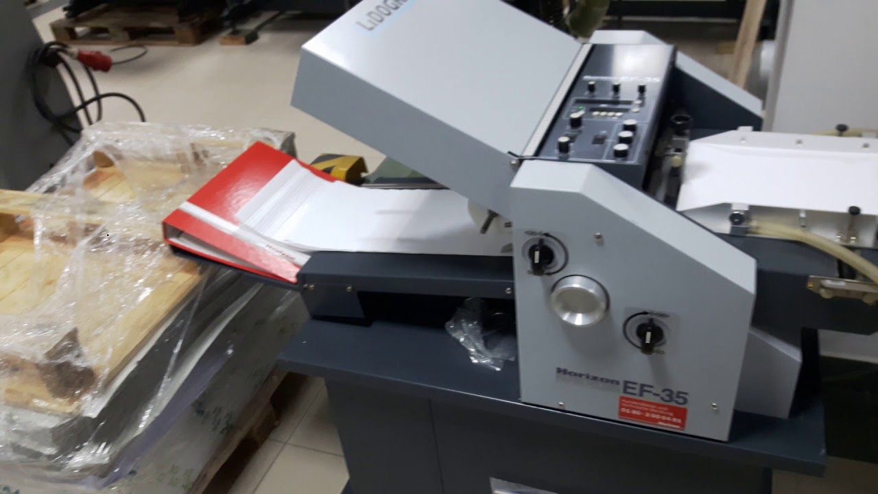 Folding Machine Horizon Ef-35 like new