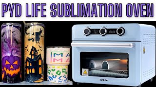 HOW TO SUBLIMATE TUMBLERS IN A SUBLIMATION OVEN | PYD LIFE SUBLIMATION OVEN