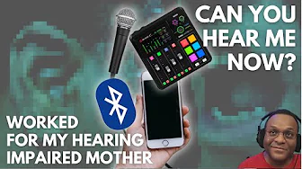 RodeCaster Duo for Better Calls with Hearing Impaired Mom