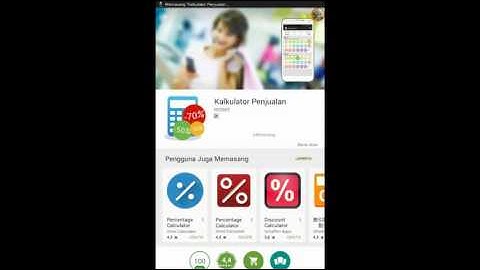 Kalkulator Penjualan (Menghitung Diskon Harga) #PlaystoreAplikasi