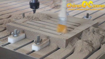 ChinaCNCzone Mini CNC 6090 Router Machine for 18mm MDF Cutting Video