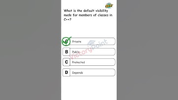 OOPs MCQ Practice Question #shorts #shortvideo #ytshorts